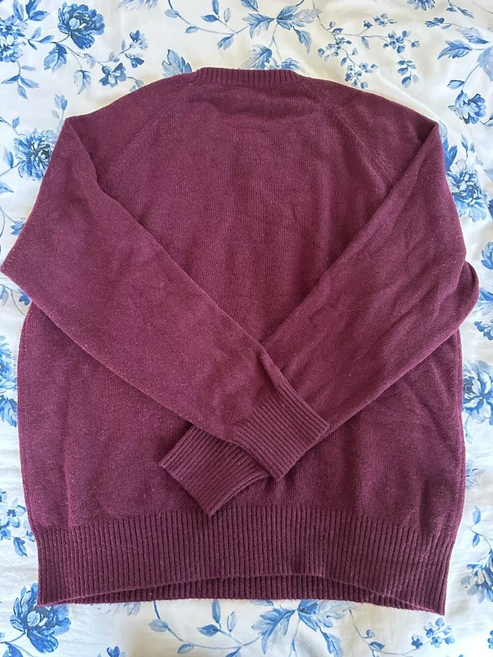 Men's J.Crew Cardinal Reed Wool Blend Sweater Large